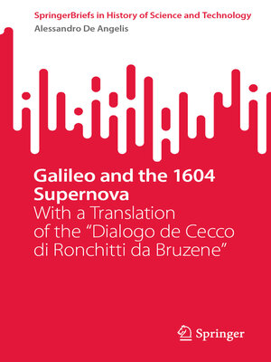cover image of Galileo and the 1604 Supernova